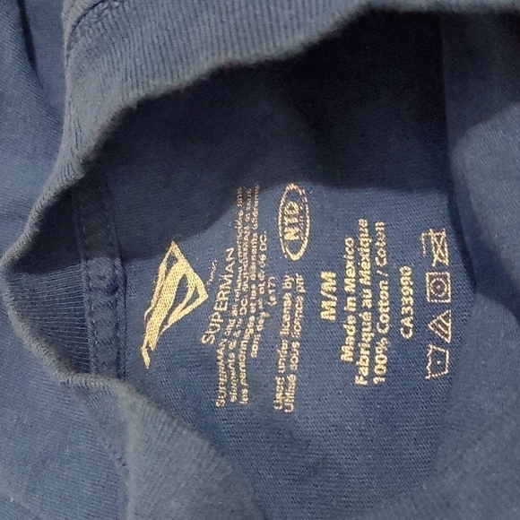 DC Comics Superman Graphic T-shirt Azure Blue - Picture 4 of 6